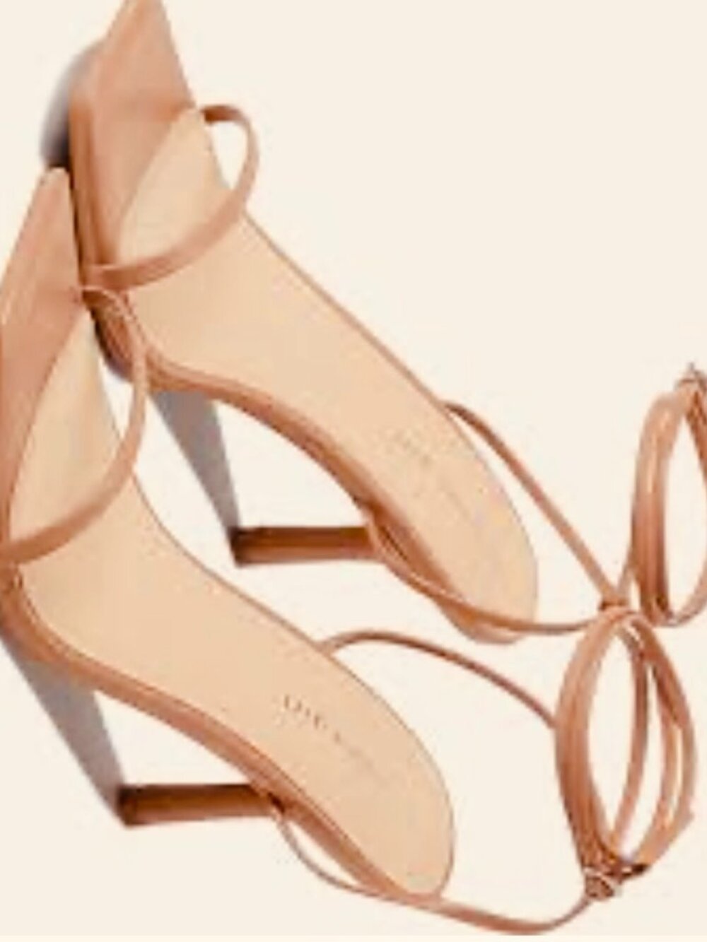MADDEN GIRL LONDON ANKLE STRAPPY SANDALS - SZ 9.5